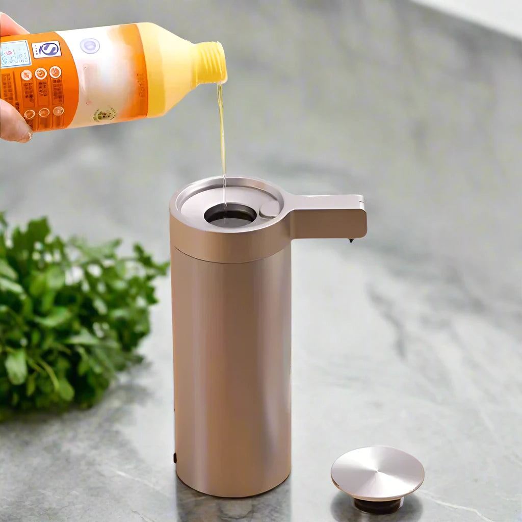 Stainless Steel Touchless Soap Dispenser for Bathroom