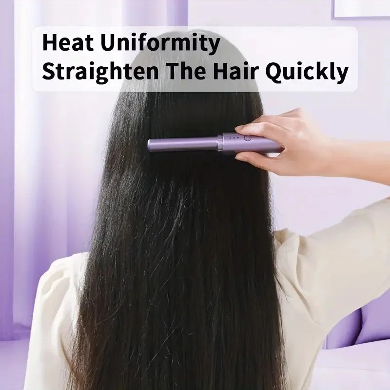 Portable Wireless Heating Comb for easy and quick hair styling