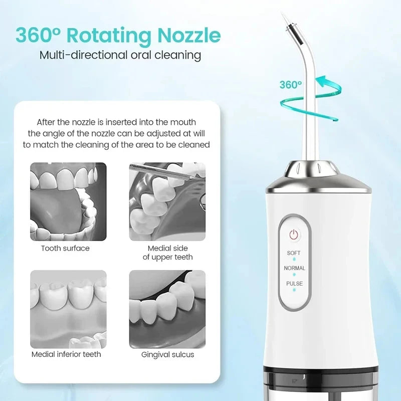 Dental Water Flosser 2 for effective plaque removal