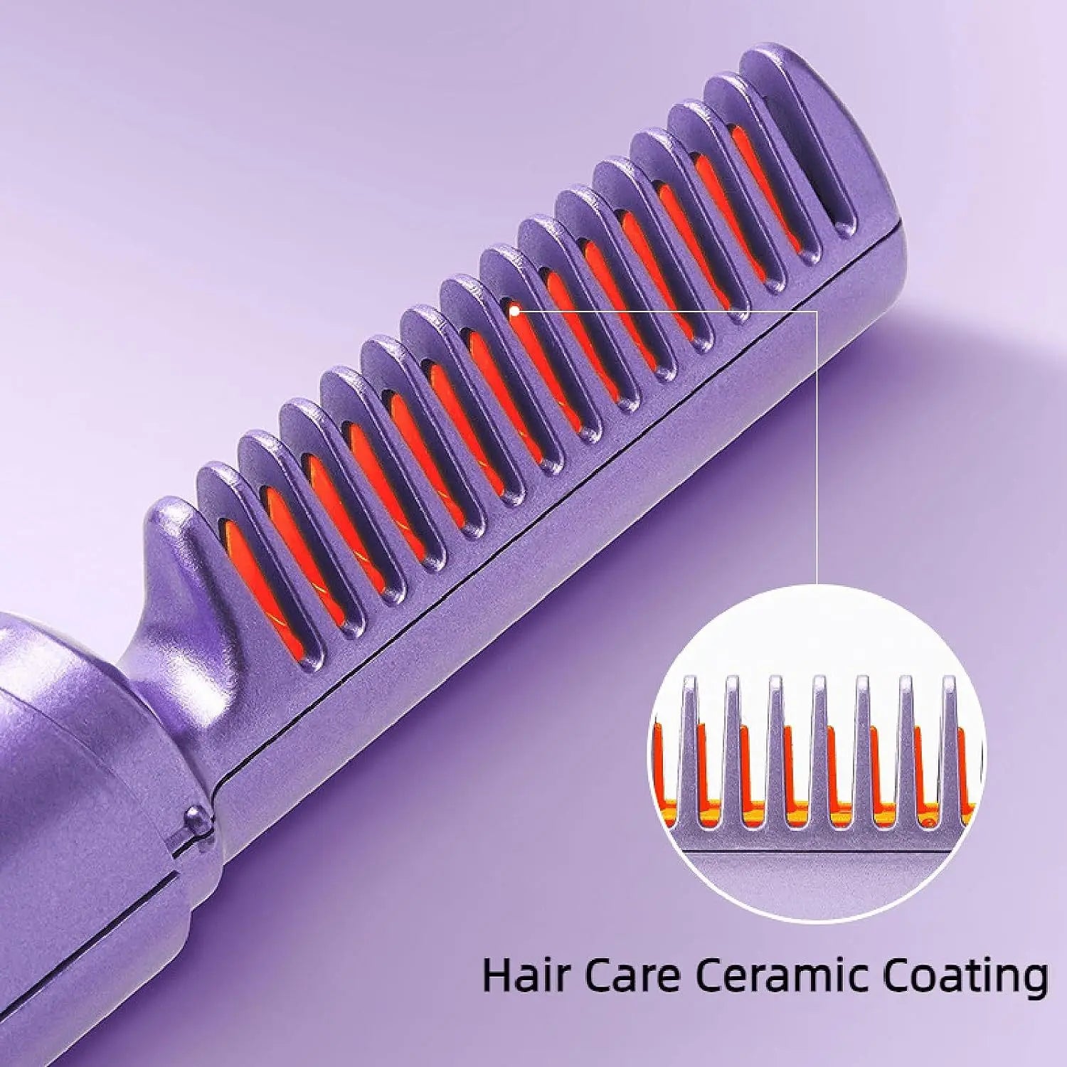 Portable Wireless Heating Comb for easy and quick hair styling