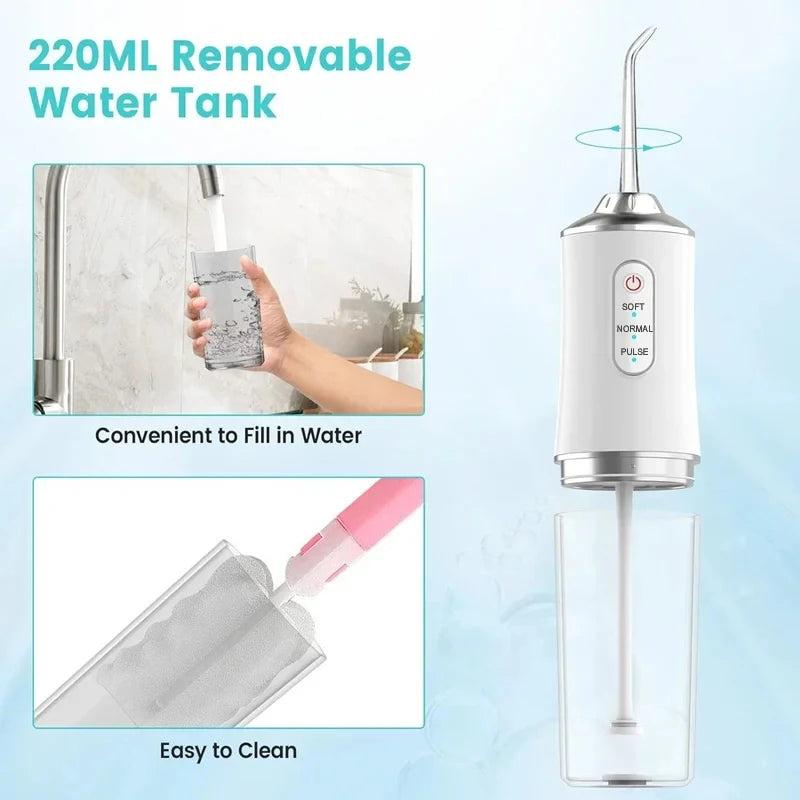 Dental Water Flosser 2 for effective plaque removal