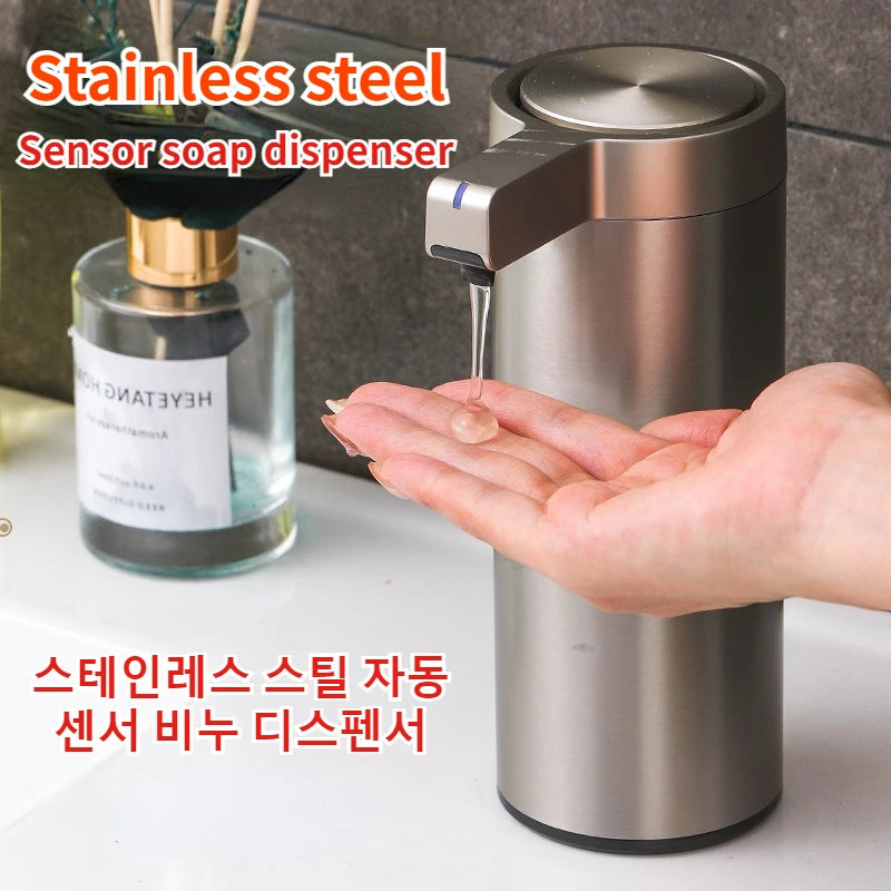 Stainless Steel Touchless Soap Dispenser for Bathroom